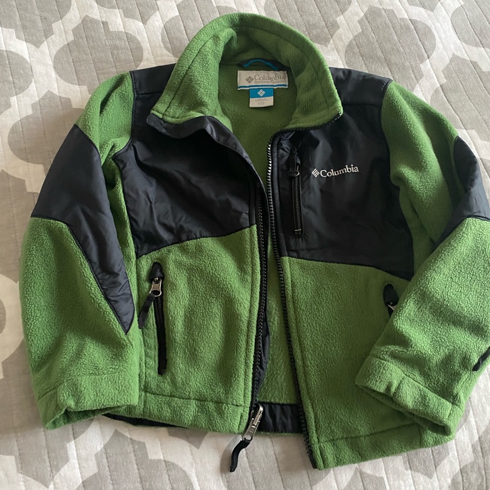 Columbia fleece coat